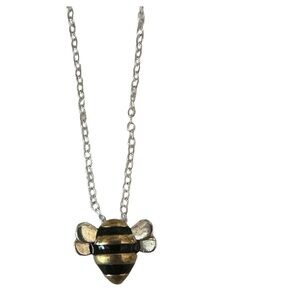 Sterling Silver Bee Necklace